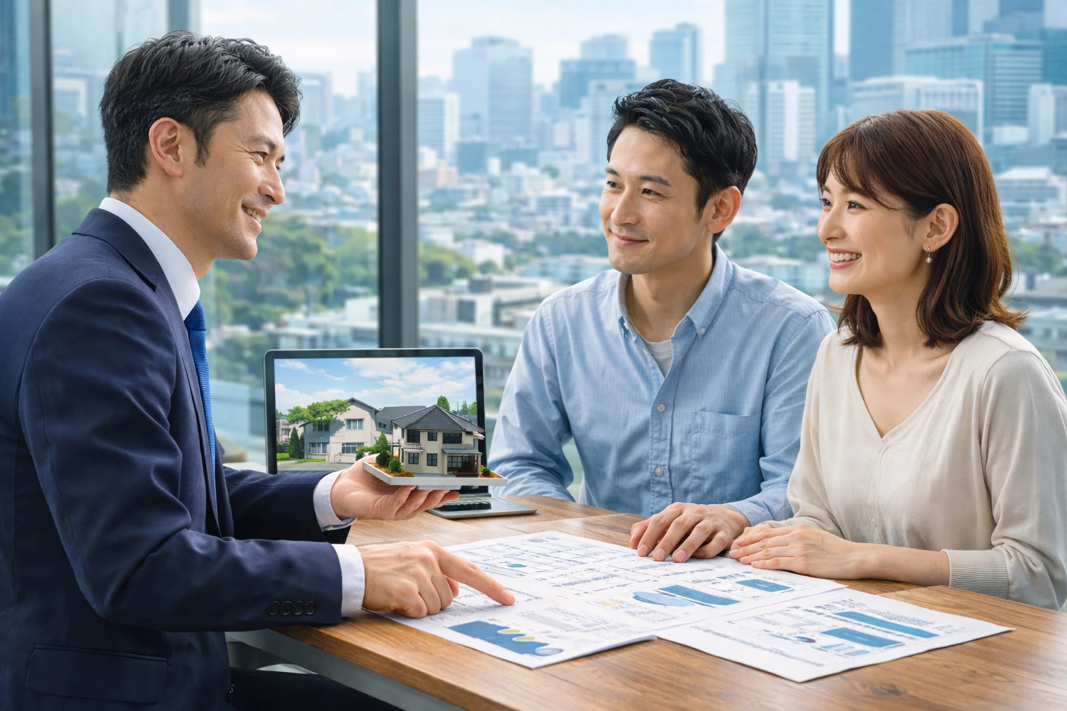 不動産についての打ち合わせ